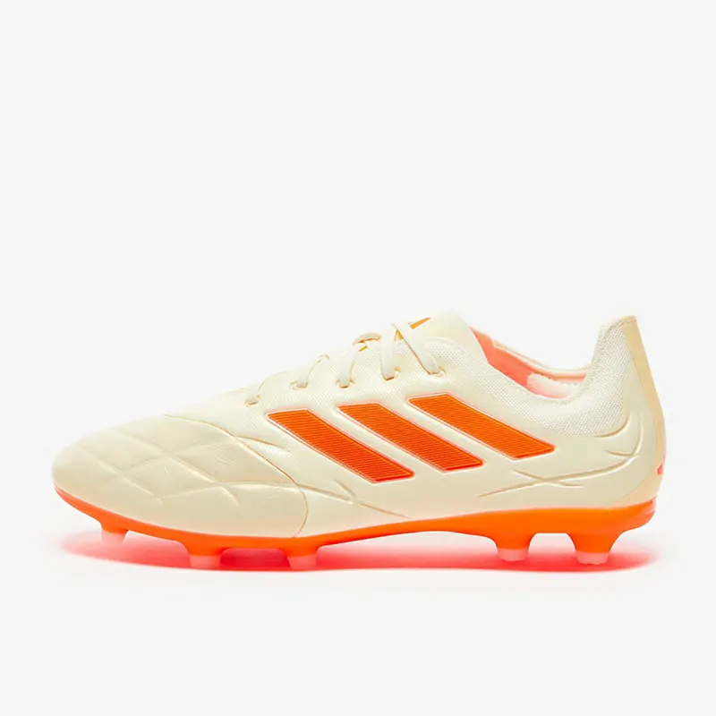 Adidas Børn Copa Pure.1 FG - Lysehvid/Solar Orange/Lysehvid Fodboldstøvler