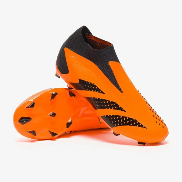Adidas Børn PRødator Accuracy+ FG - Team Solar Orange/Core Sorte/Core Sorte Fodboldstøvler