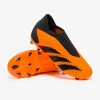Adidas Børn PRødator Accuracy.3 uden snørebånd FG - Team Solar Orange/Core Sorte/Core Sorte Fodboldstøvler
