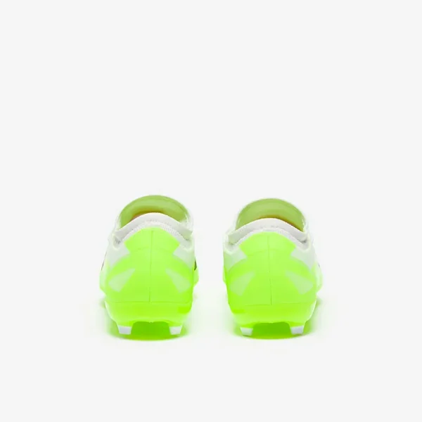 Adidas Børn X Crazyfast.3 FG - Hvide/Core Sorte/Lucid Citron Fodboldstøvler