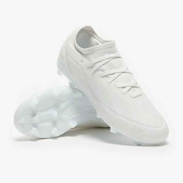 Adidas Børn X Crazyfast.3 FG - Hvide/Hvide/Hvide Fodboldstøvler