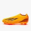 Adidas Børn X Speedportal+ FG - Solar Guld/Core Sorte/Team Solar Orange Fodboldstøvler