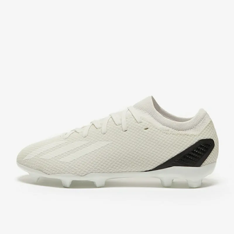 Adidas Børn X Speedportal.3 FG - Hvide/Hvide/Core Sorte Fodboldstøvler