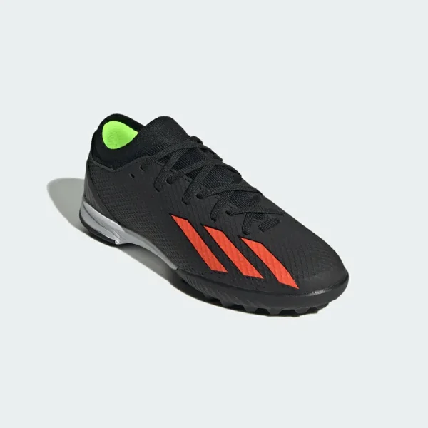 Adidas Børn X Speedportal.3 TF - Core Sorte/Solar Rød/Solar Grønne Fodboldstøvler