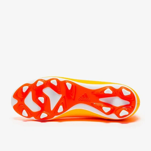 Adidas Børn X Speedportal.4 FG - Solar Guld/Core Sorte/Team Solar Orange Fodboldstøvler