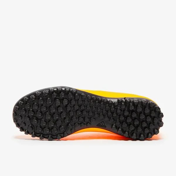 Adidas Børn X Speedportal.4 TF - Solar Guld/Core Sorte/Team Solar Orange Fodboldstøvler