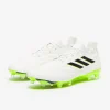 Adidas Copa Pure.1 FG - Hvide/Core Sorte/Lucid Citron Fodboldstøvler