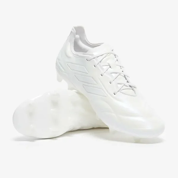 Adidas Copa Pure.1 FG - Hvide/Hvide/Zero Met. Fodboldstøvler
