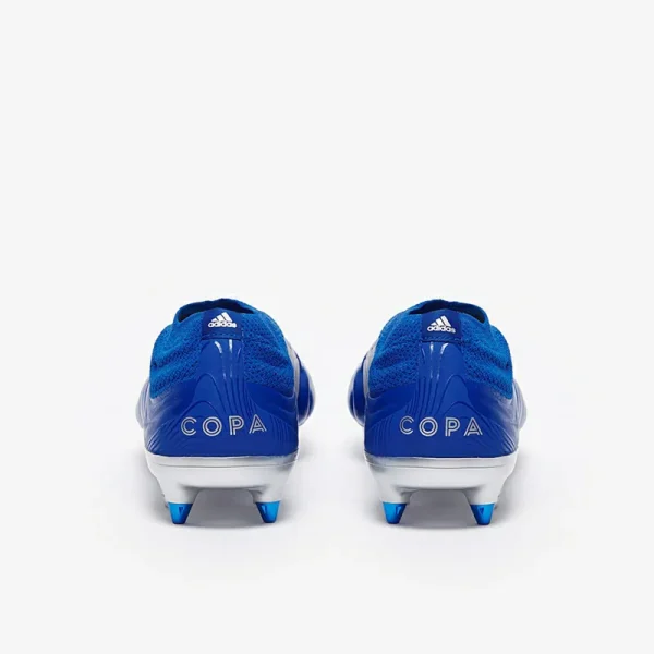 Adidas Copa+ SG - Team Royal Blå/Sølv Metallic Fodboldstøvler