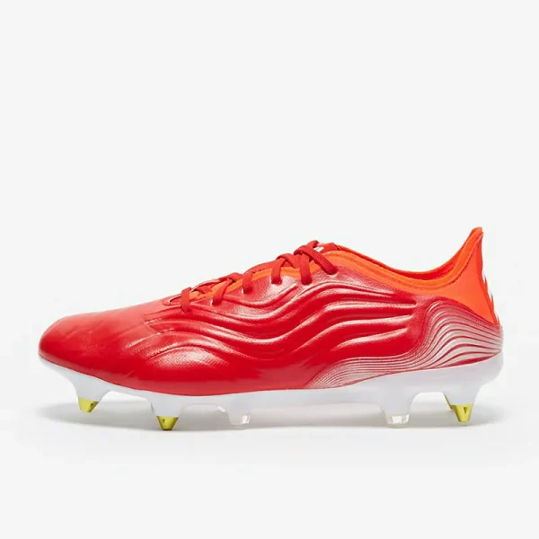 Adidas Copa Sense .1 SG - Rød/Hvide/Solar Rød Fodboldstøvler