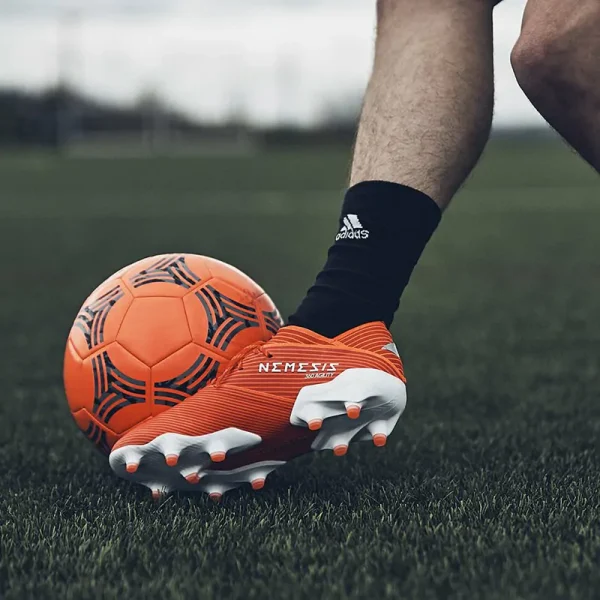 Adidas Nemeziz 19.1 FG - Active Rød/Sølv/Solar Rød Fodboldstøvler