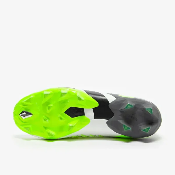 Adidas PRødator Accuracy+ AG - Hvide/Core Sorte/Lucid Citron Fodboldstøvler