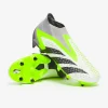 Adidas PRødator Accuracy+ SG - Hvide/Core Sorte/Lucid Citron Fodboldstøvler