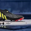 Adidas PRødator Edge+ FG - Core Sorte/Team Solar Gul/Solar Rød Fodboldstøvler