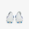 Adidas PRødator Edge.1 Low SG - Hvide/Hi-Res Blå/Hvide Fodboldstøvler