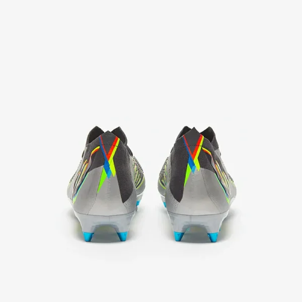 Adidas PRødator Edge.1 SG - Sølv Metallic/Core Sorte/Solar Gul Fodboldstøvler