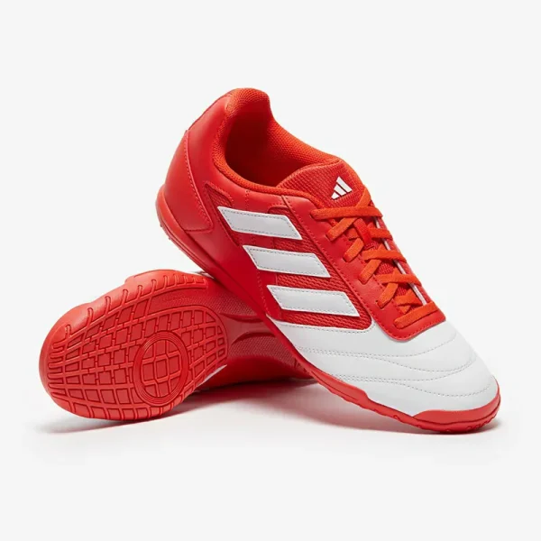 Adidas Super Sala 2 - Bold Orange/Hvide/Bold Guld Fodboldstøvler