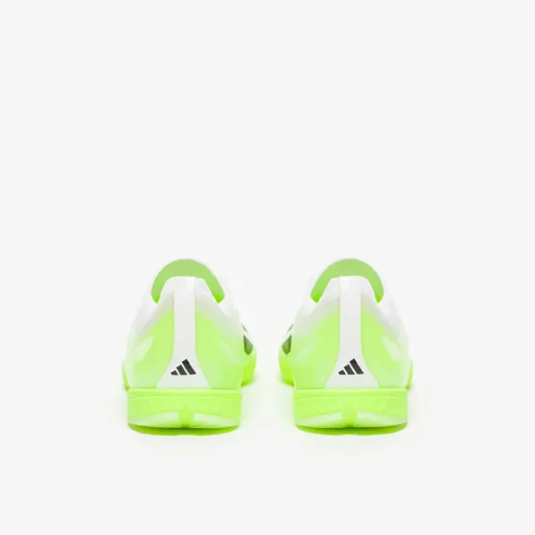 Adidas X Crazyfast.1 IN - Hvide/Core Sorte/Lucid Citron Fodboldstøvler