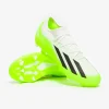 Adidas X Crazyfast.3 FG - Hvide/Core Sorte/Lucid Citron Fodboldstøvler