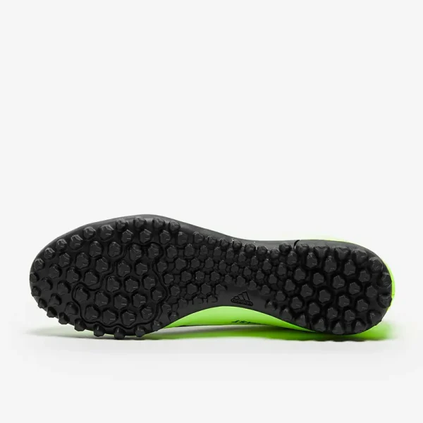 Adidas X Crazyfast.4 TF - Hvide/Core Sorte/Lucid Citron Fodboldstøvler