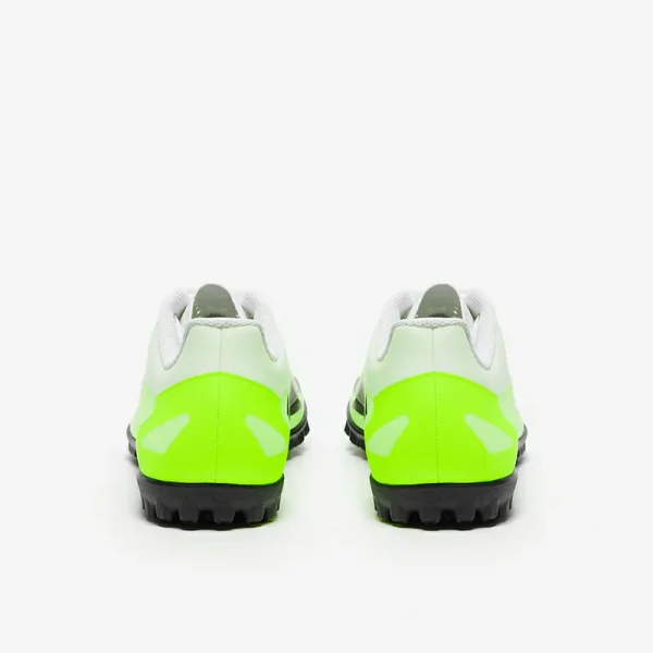 Adidas X Crazyfast.4 TF - Hvide/Core Sorte/Lucid Citron Fodboldstøvler