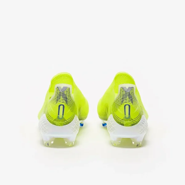 Adidas X Ghosted+ FG - Solar Gul/Core Sorte/Team Royal Blå Fodboldstøvler
