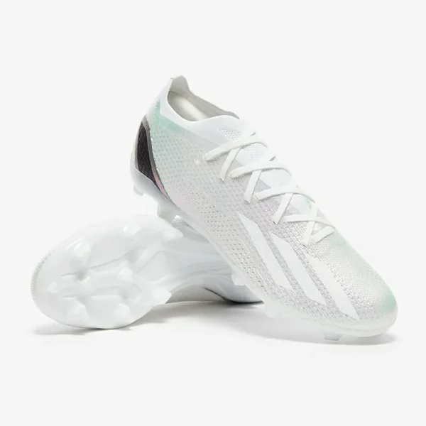 Adidas X Speedportal.2 FG - Hvide/Hvide/Core Sorte Fodboldstøvler