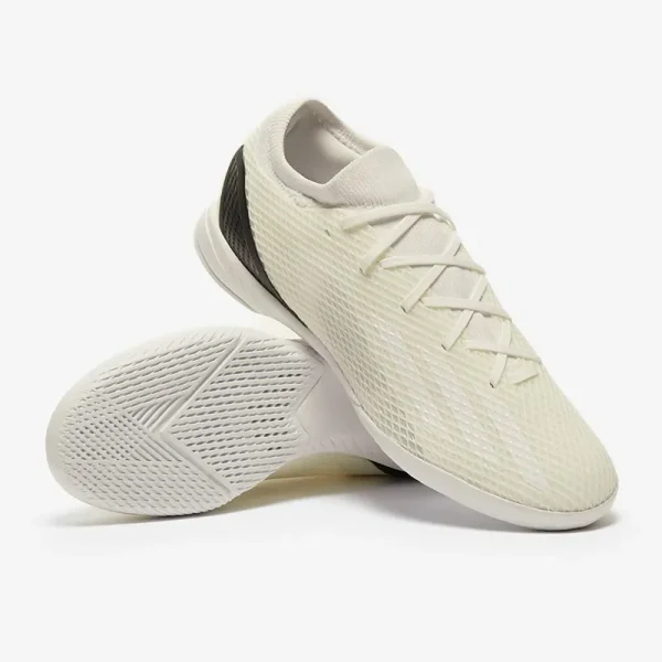 Adidas X Speedportal.3 IN - Hvide/Hvide/Core Sorte Fodboldstøvler