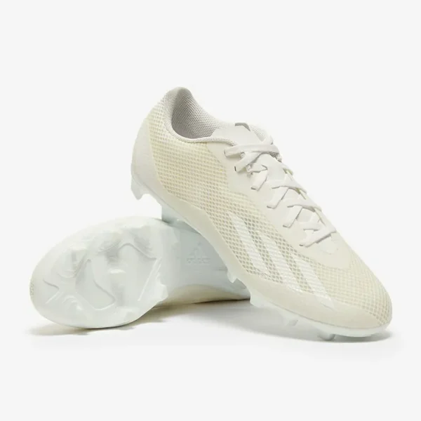 Adidas X Speedportal.4 FG - Hvide/Hvide/Core Sorte Fodboldstøvler