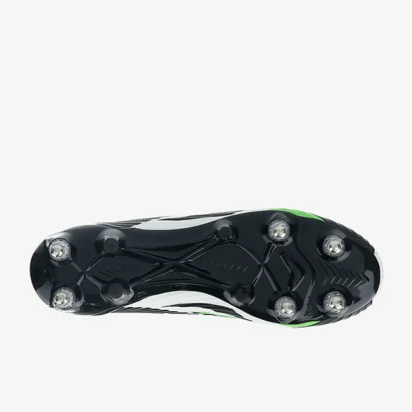 Lotto Solista 100 VI Gravity SGX - Sorte/Hvide/Spring Grønne Fodboldstøvler
