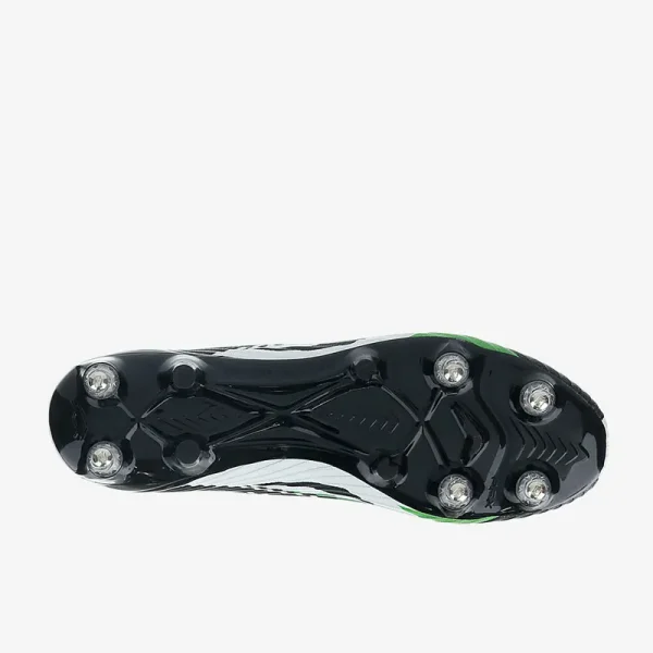 Lotto Solista 200 VI SGX - Sorte/Hvide/Spring Grønne Fodboldstøvler