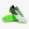 Lotto Stadio 100 II SGX - Hvide/Sorte/Spring Grønne Fodboldstøvler