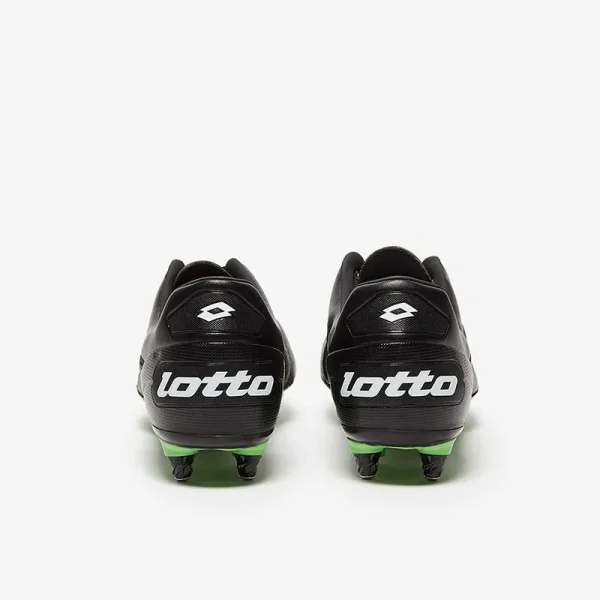 Lotto Stadio 45 SGX - Sorte/Spring Grønne Fodboldstøvler