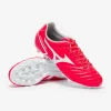 Mizuno Monarcida Neo II Select AG - Fiery Coral/Hvide Fodboldstøvler
