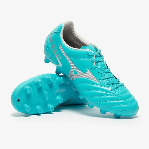 Mizuno Monarcida Neo II Select - Blå Curacao/Sølv Fodboldstøvler