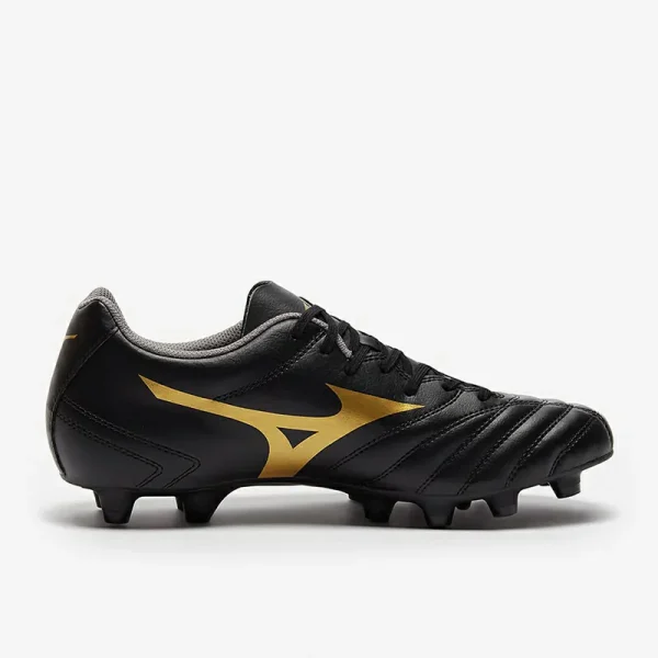 Mizuno Monarcida Neo II Select FG - Sorte/Guld Fodboldstøvler