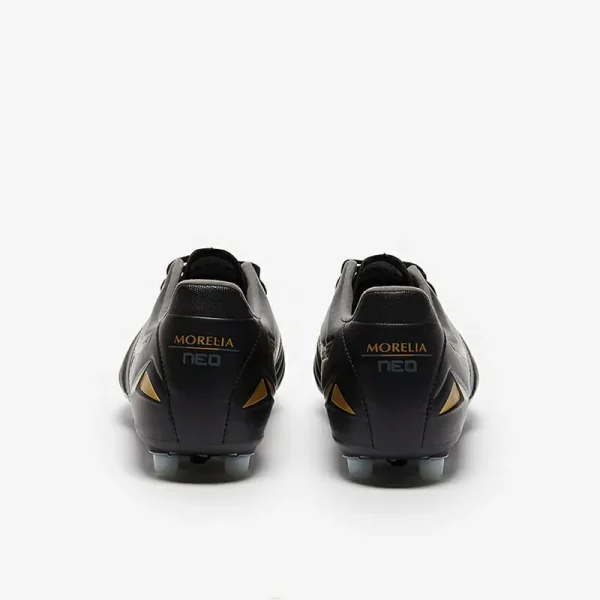 Mizuno Morelia Neo IV Pro AG - Sorte/Guld Fodboldstøvler