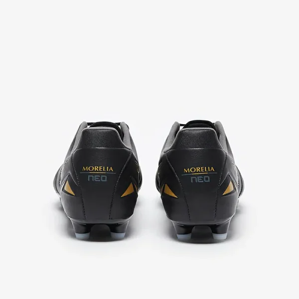 Mizuno Morelia Neo IV Pro FG - Sorte/Guld Fodboldstøvler
