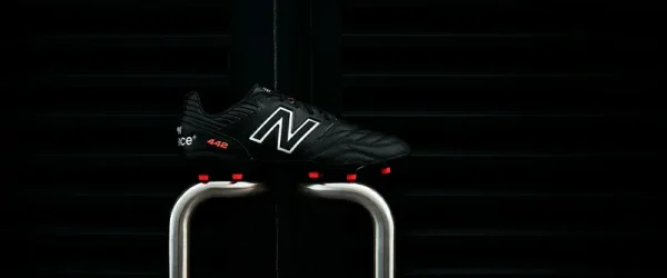 New Balance 442 V2 Pro FG - Sorte/Sølv Fodboldstøvler