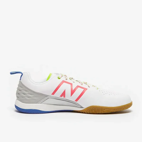 New Balance Audazo Pro - Hvide/Lyserøde Fodboldstøvler