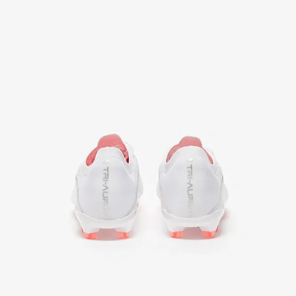 New Balance Furon V6+ Pro Leather FG - Hvide/Hvide/Orange Fodboldstøvler