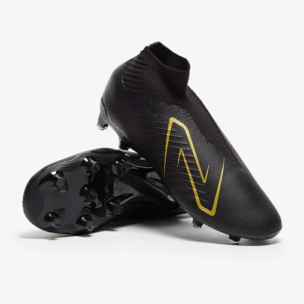 New Balance Tekela V4 Magia FG - Sorte/Guld Fodboldstøvler