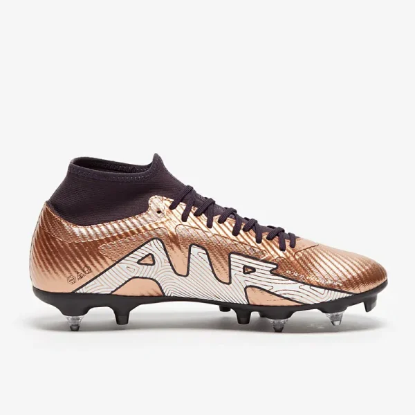 Nike Air Zoom Mercurial Superfly IX Academy Pro-SG Anti-Clog - Metallic Copper/Metallic Copper Fodboldstøvler