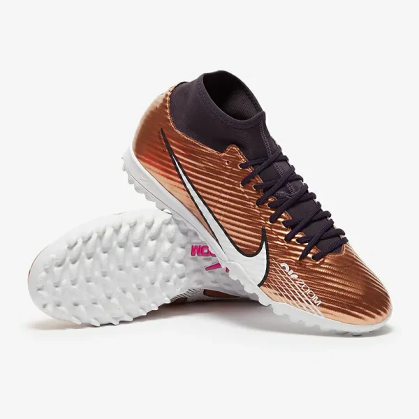 Nike Air Zoom Mercurial Superfly IX Academy TF - Metallic Copper/Metallic Copper Fodboldstøvler