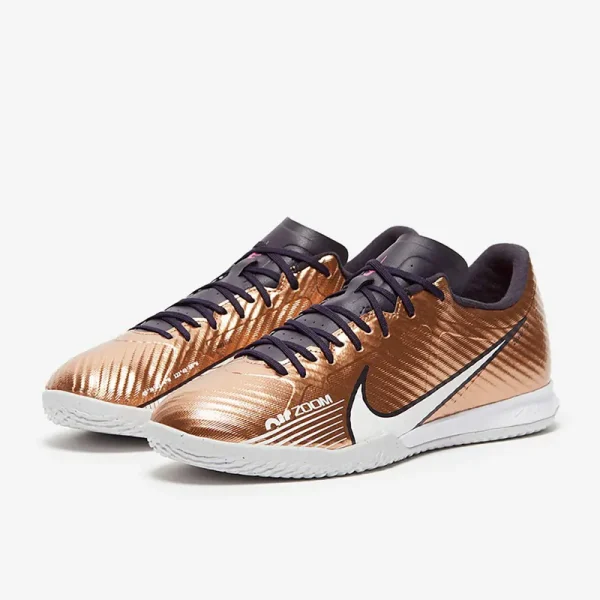Nike Air Zoom Mercurial Vapor XV Academy IC - Metallic Copper/Metallic Copper Fodboldstøvler