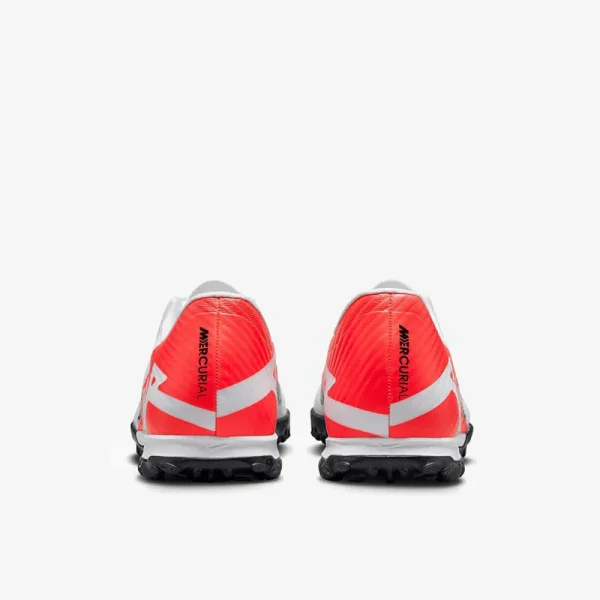Nike Air Zoom Mercurial Vapor XV Academy TF - Hvide/Bright Crimson/Sorte Fodboldstøvler
