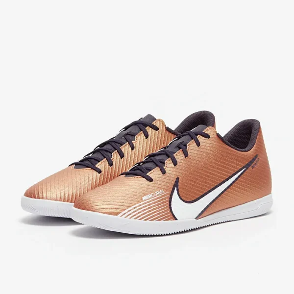 Nike Air Zoom Mercurial Vapor XV Club IC - Metallic Copper/Metallic Copper Fodboldstøvler