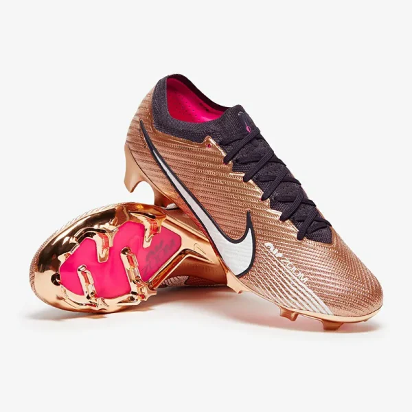 Nike Air Zoom Mercurial Vapor XV Elite FG - Metallic Copper/Metallic Copper Fodboldstøvler