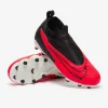 Nike Børn Phantom GX Academy DF FG/MG - Bright Crimson/Sorte/Hvide Fodboldstøvler