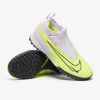 Nike Børn Phantom GX Academy DF TF - Barely Volt/Gridiron/Barely Grape Fodboldstøvler